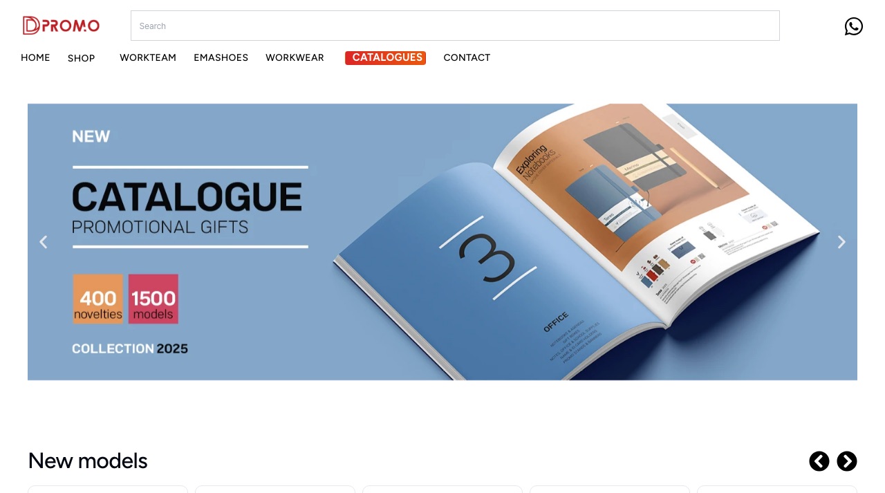 Aperçu du site Dukagjini Promo